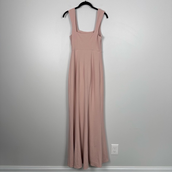Show Me Your Mumu Paris Gown Bridesmaids Dress Dusty Blush Stretch Size Small - Picture 4 of 9